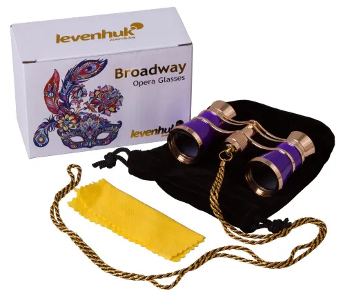 image Levenhuk Broadway 325C Opera Glasses with Chain,  2