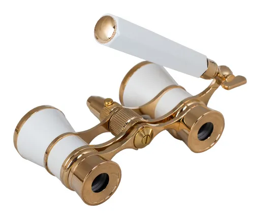 photo Levenhuk Broadway 325N Opera Glasses (lorgnette with LED light),  5