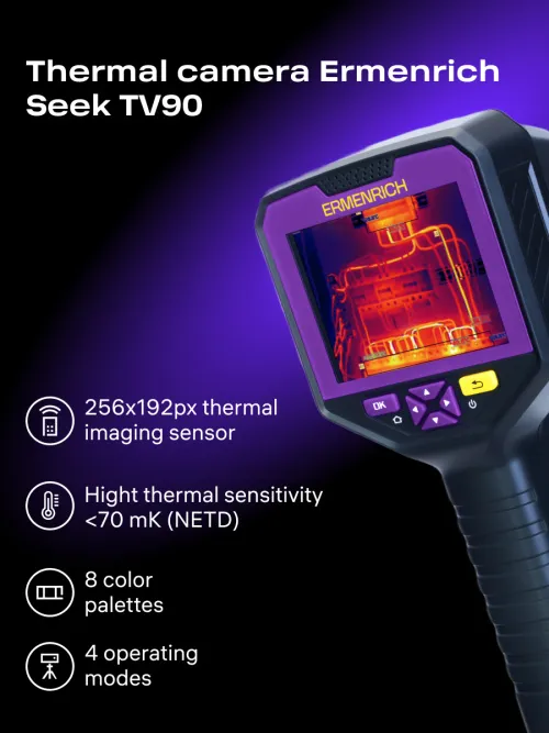 photo Ermenrich Seek TV90 Thermal Camera - Exhibition Item,  10