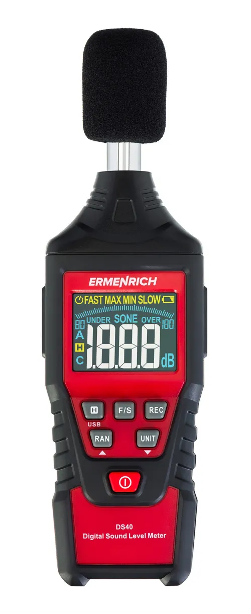 photo Ermenrich Seek DS40 Digital Sound Level Meter,  4