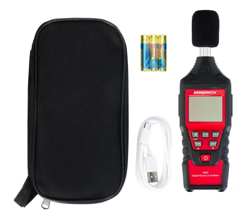 photo Ermenrich Seek DS40 Digital Sound Level Meter,  7