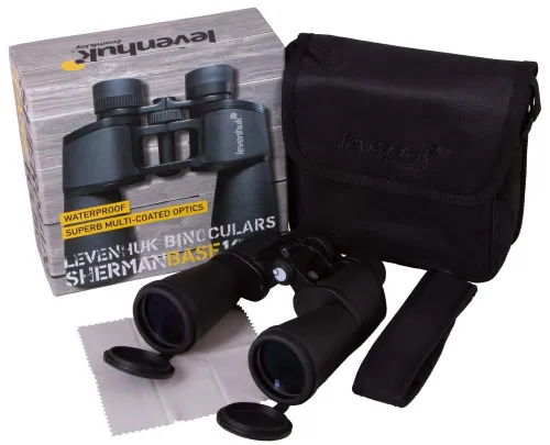 image Levenhuk Sherman BASE 10x50 Binoculars - Exhibition Item,  2