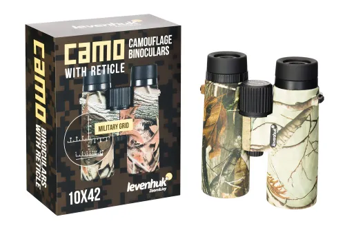 photo Levenhuk Camo 10x42 Binoculars with Reticle,  6