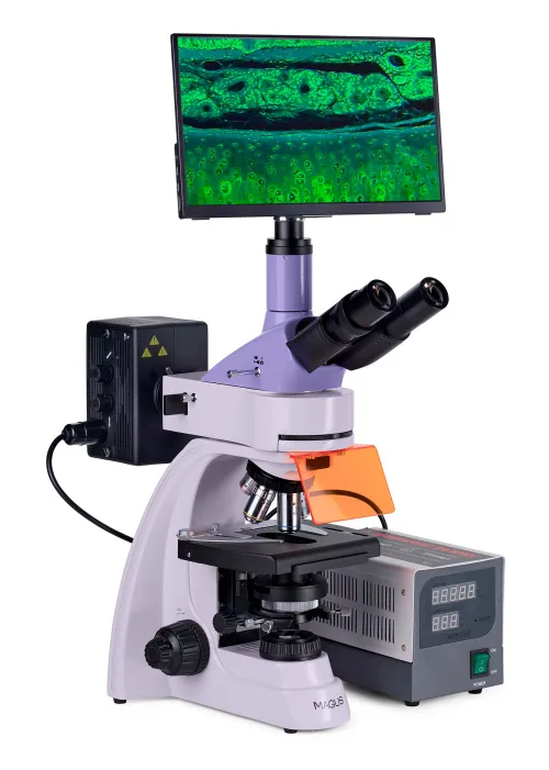 photograph MAGUS Lum D400 LCD Fluorescence Digital Microscope,  4