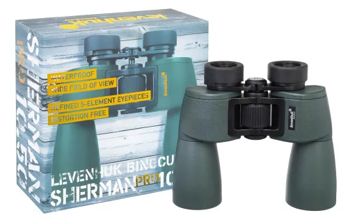 image Levenhuk Sherman PRO 10x50 Binoculars,  12