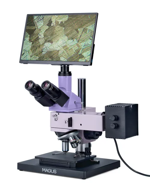 photo MAGUS Metal D630 LCD Metallurgical Digital Microscope,  3