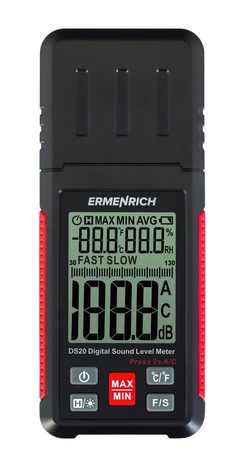 photo Ermenrich Seek DS20 Digital Sound Level Meter,  4