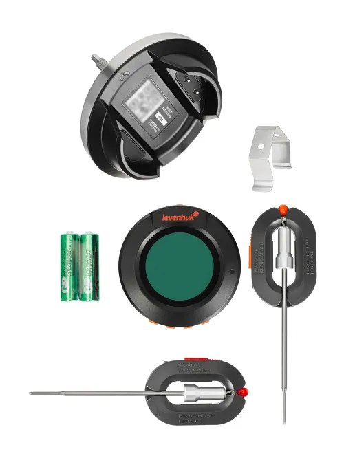 image Levenhuk Wezzer Grill BT40 Meat Thermometer,  12