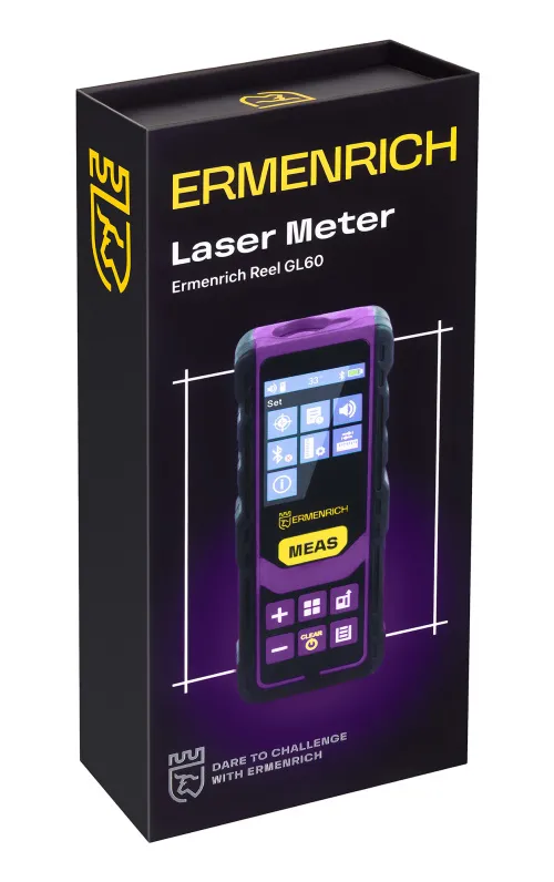 photograph Ermenrich Reel PRO GL60 Laser Meter,  7