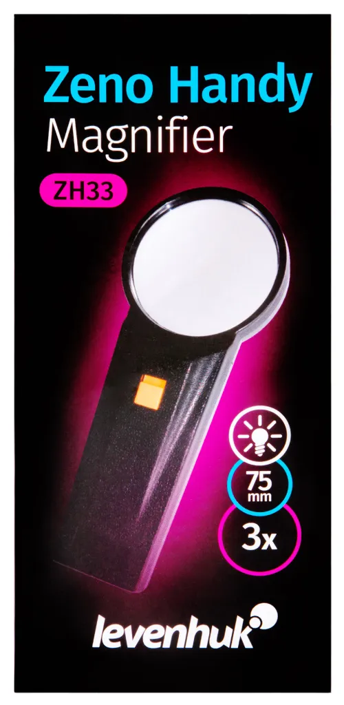 picture Levenhuk Zeno Handy ZH33 Magnifier,  10