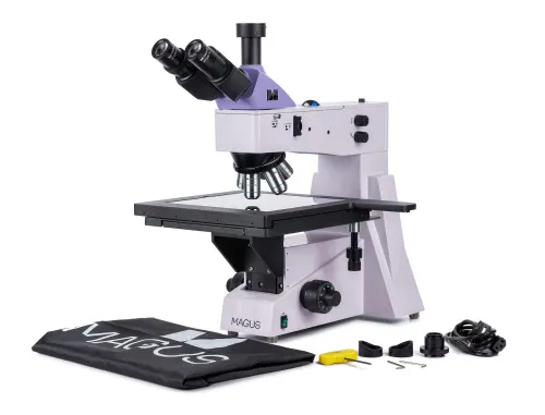 photograph MAGUS Metal D650 BD LCD Metallurgical Digital Microscope,  2