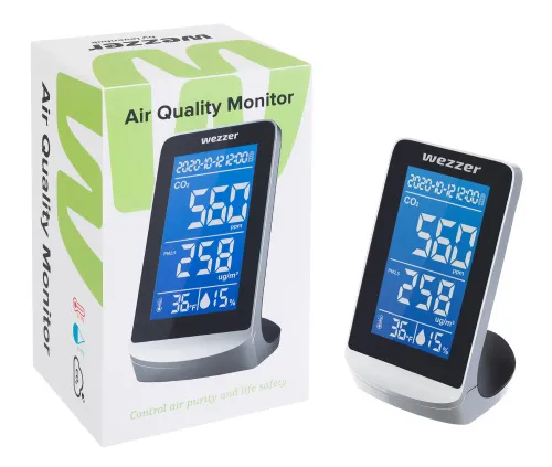 photo Levenhuk Wezzer Air PRO DM40 Air Quality Monitor,  3