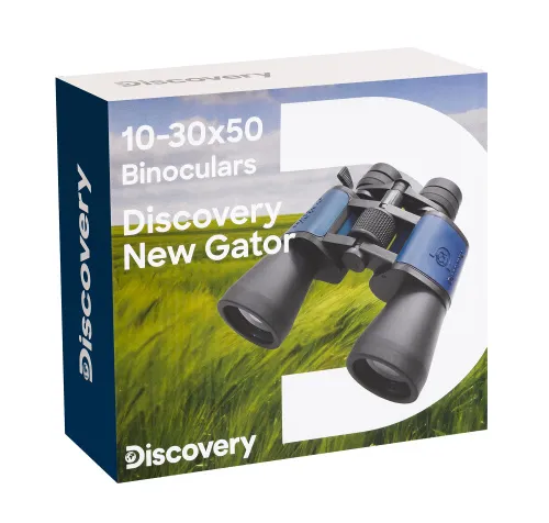 photograph Levenhuk Discovery New Gator 10–30x50 Binoculars,  13