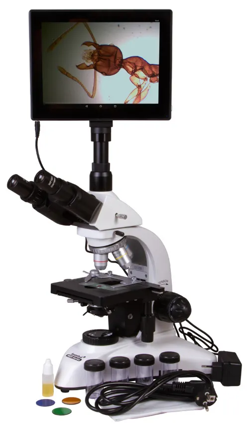image Levenhuk MED D20T LCD Digital Trinocular Microscope,  2