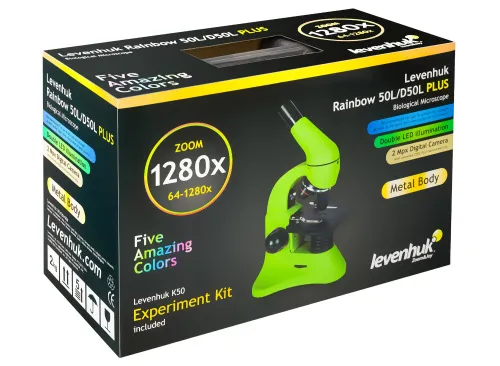 photograph Levenhuk Rainbow 50L PLUS Microscope,  19