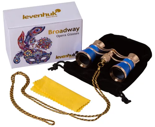 image Levenhuk Broadway 325C Opera Glasses with Chain,  2
