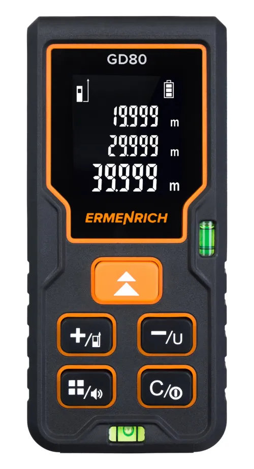 photograph Ermenrich Reel PLUS GD80 Laser Meter,  3