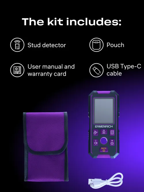 photo Ermenrich Ping SM70 Stud Detector,  12