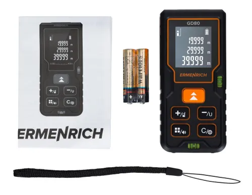 photograph Ermenrich Reel PLUS GD80 Laser Meter,  2