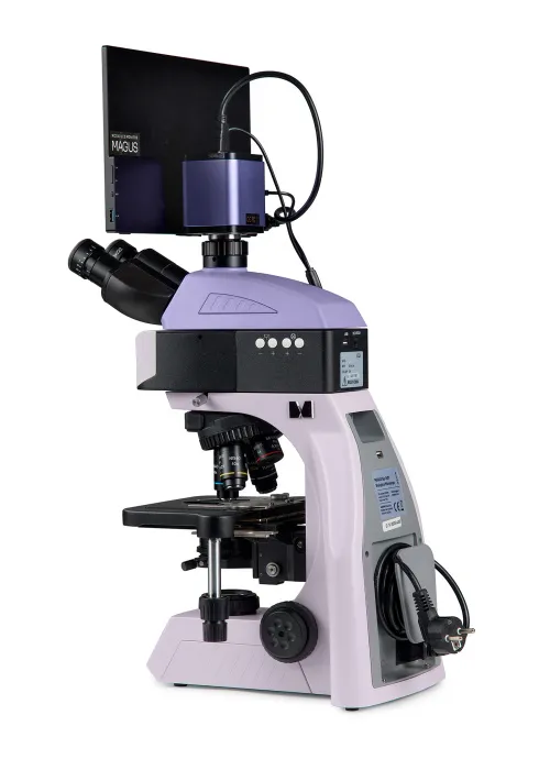 photo MAGUS Lum D460L LCD Fluorescence Digital Microscope,  5