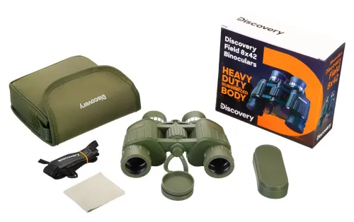 photo Levenhuk Discovery Field 8x42 Binoculars - Exhibition Item,  4