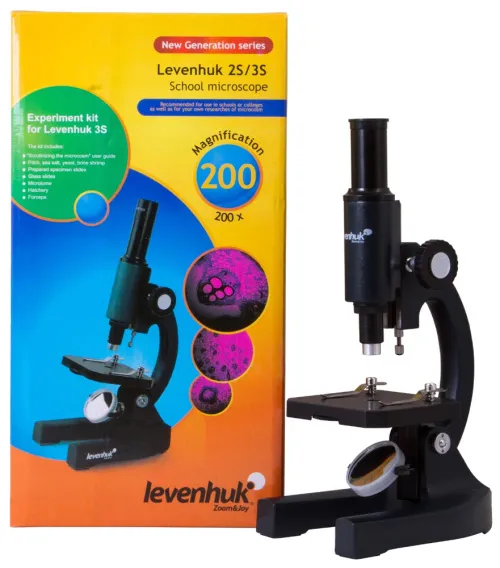 photo Levenhuk 2S NG Monocular Microscope,  2