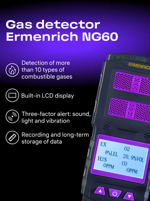 picture Ermenrich NG60 Gas Detector,  10