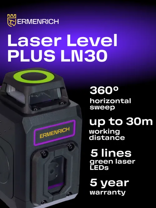 picture Ermenrich PLUS LN30 Laser Level,  11