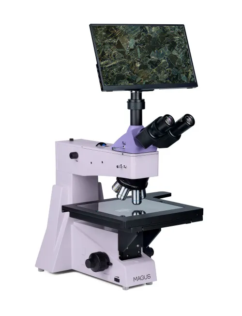 photograph MAGUS Metal D650 BD LCD Metallurgical Digital Microscope,  4