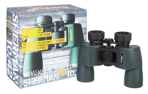 photograph Levenhuk Sherman PRO 10x42 Binoculars,  9