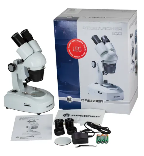 picture Bresser Researcher ICD LED 20–80x Microscope - Exhibition Item,  10