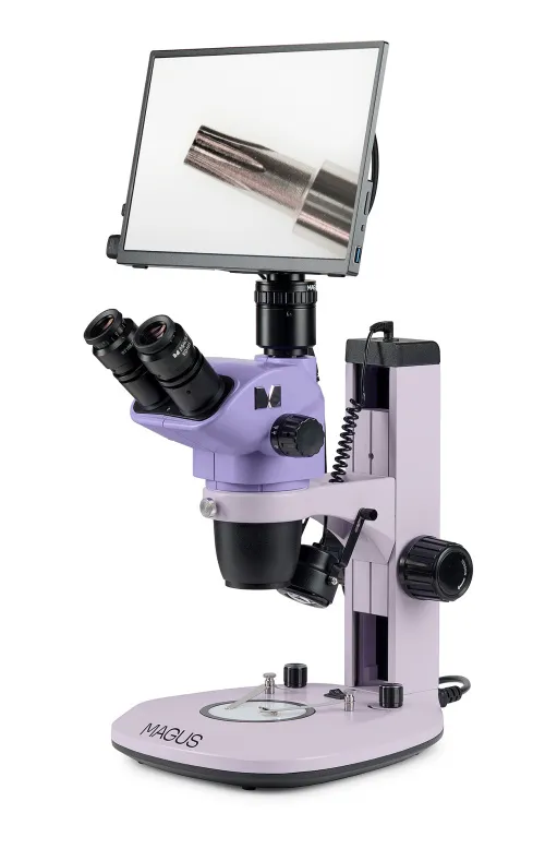 photograph MAGUS Stereo D7T LCD BASE Digital Stereomicroscope,  2
