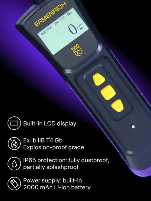 image Ermenrich NG40 Gas Detector,  10