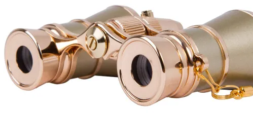 photo Levenhuk Broadway 325F Opera Glasses (with LED light and chain),  12