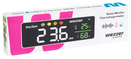 picture Levenhuk Wezzer Teo TH70 Noise Monitor Thermohygrometer,  8