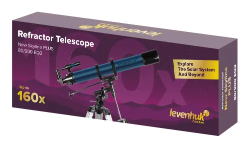 photograph Levenhuk New Skyline PLUS 80/900 EQ2 Telescope,  2