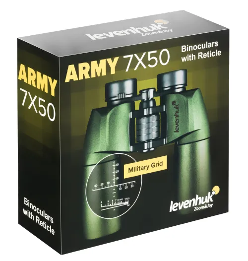 picture Levenhuk Army 7x50 Binoculars with Reticle,  14