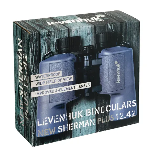 photograph Levenhuk New Sherman PLUS 12x42 Binoculars,  13