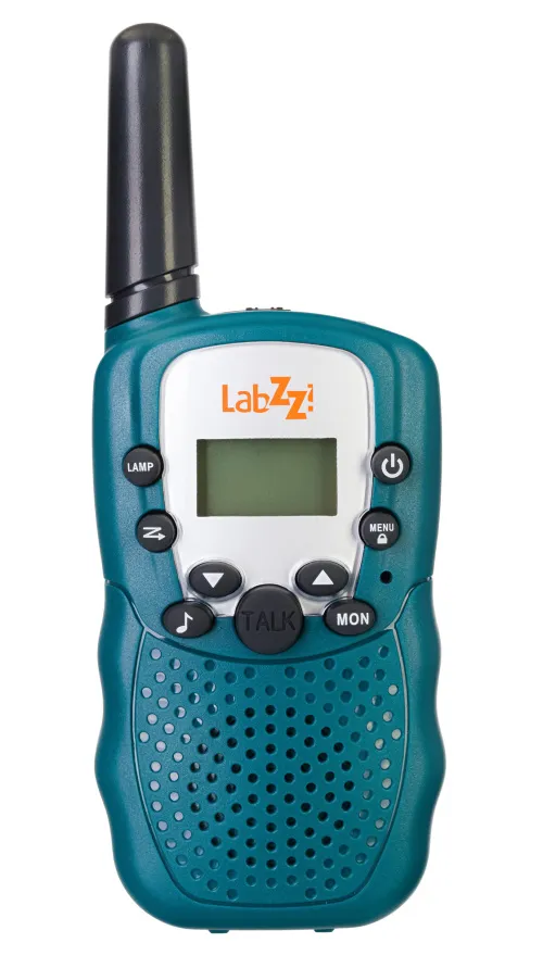 photo Levenhuk LabZZ WTT10 Blue Walkie Talkie and Binoculars Set - Exhibition Item,  9