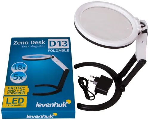 photograph Levenhuk Zeno Desk D13 Magnifier,  3