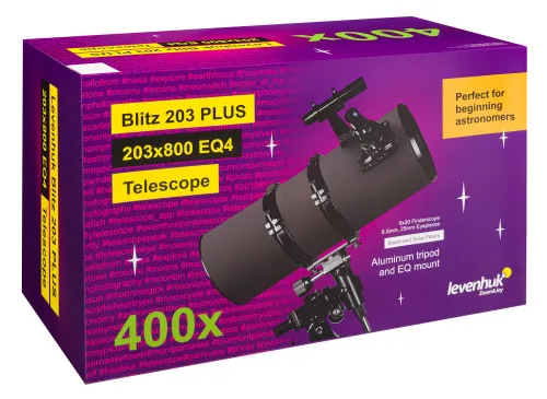 picture Levenhuk Blitz 203 PLUS Telescope - Exhibition Item,  12