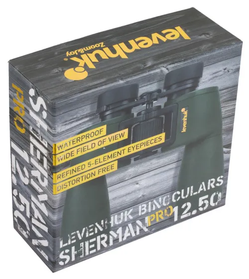 photograph Levenhuk Sherman PRO 12x50 Binoculars - Exhibition Item,  8