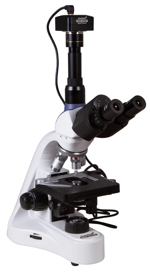 photo Levenhuk MED D10T Digital Trinocular Microscope,  5