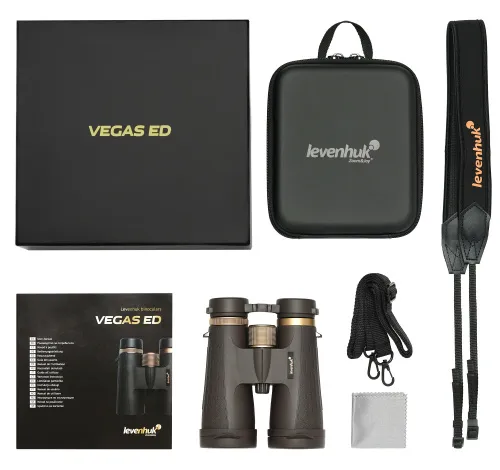 photograph Levenhuk Vegas ED 12x50 Binoculars,  6