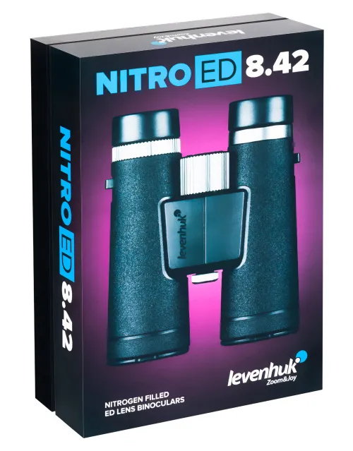 photo Levenhuk Nitro ED 8x42 Binoculars,  12