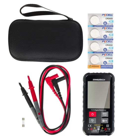 photograph Ermenrich Zing TC19 Digital Multimeter,  8