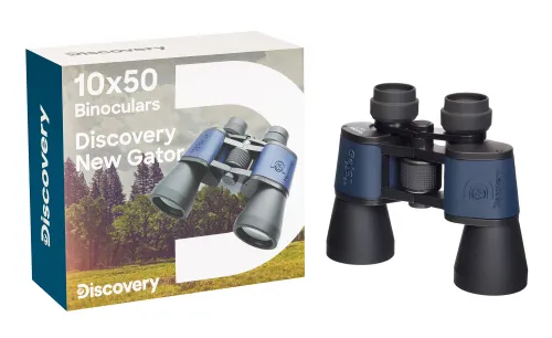 picture Levenhuk Discovery New Gator 10x50 Binoculars,  5