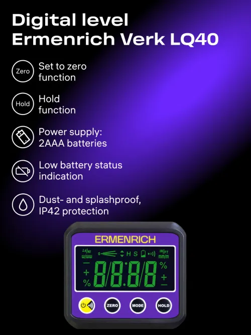 image Ermenrich Verk LQ40 Digital Level,  8