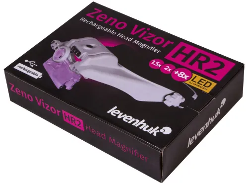 picture Levenhuk Zeno Vizor HR2 Head Rechargeable Magnifier - Exhibition Item,  13