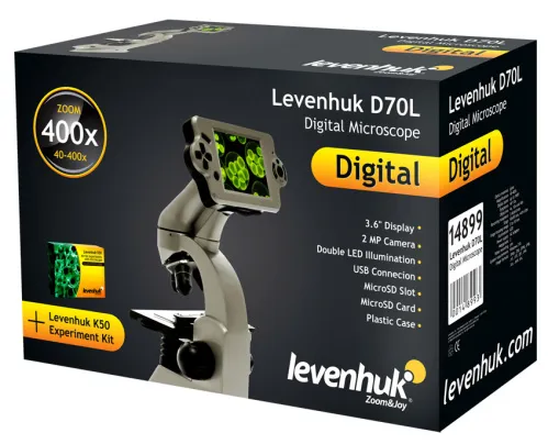 photo Levenhuk D70L Digital Biological Microscope,  12